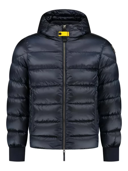 Palton Parajumpers cu glugă albastru