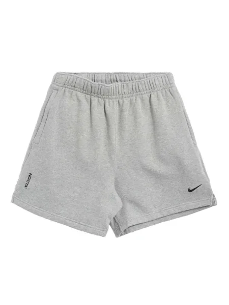 Hanorac din fleece Nike cu broderie din fleece gri