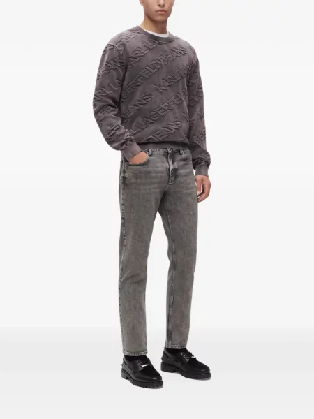 Jeansy Karl Lagerfeld Jeans szare