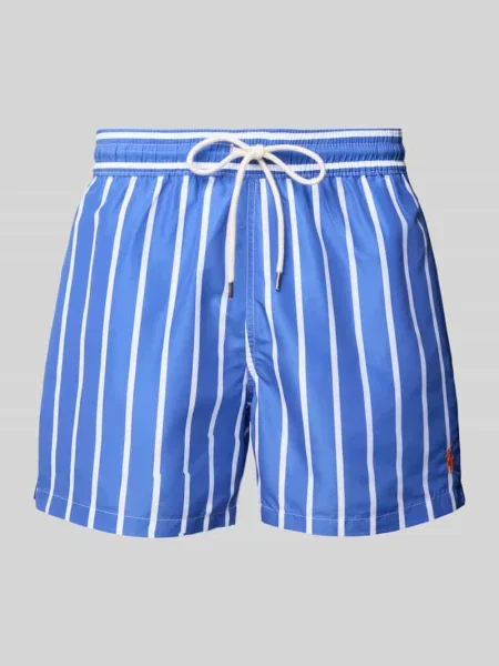 Kąpielówki Polo Ralph Lauren niebieskie