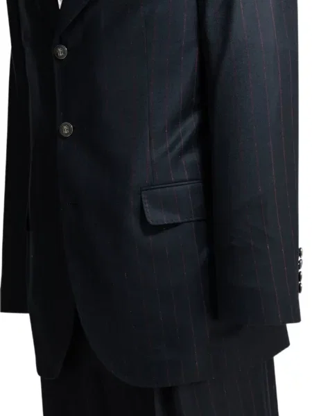 Costum Brunello Cucinelli de lână albastru
