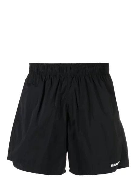 Slip de baie Jil Sander cu imagine negru