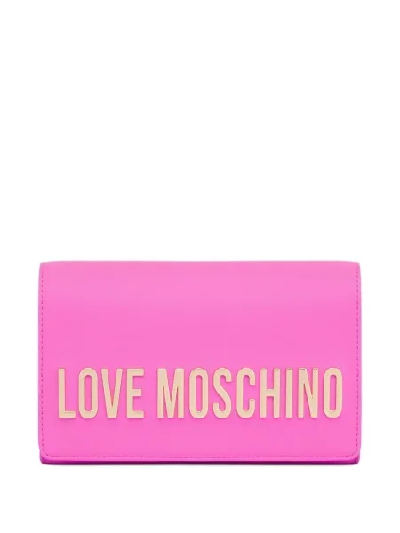 Колие Love Moschino розово