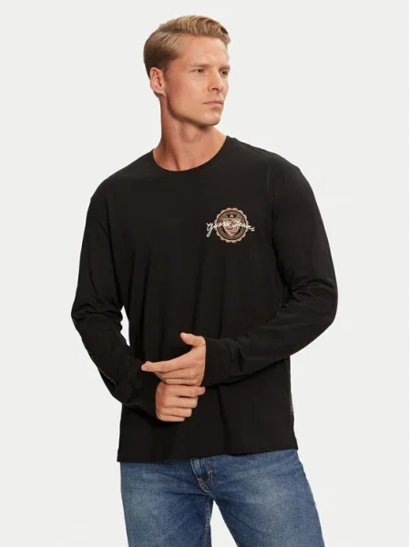 Guess Jeans Longsleeve negru