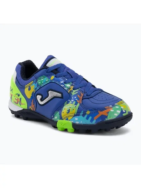 Gyermek focicipők Joma Top Flex Jr TF royal blue. Méret: 27 EU kék