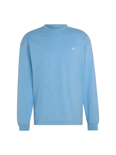 ADIDAS ORIGINALS Tričko Trefoil Essentials melír modrý