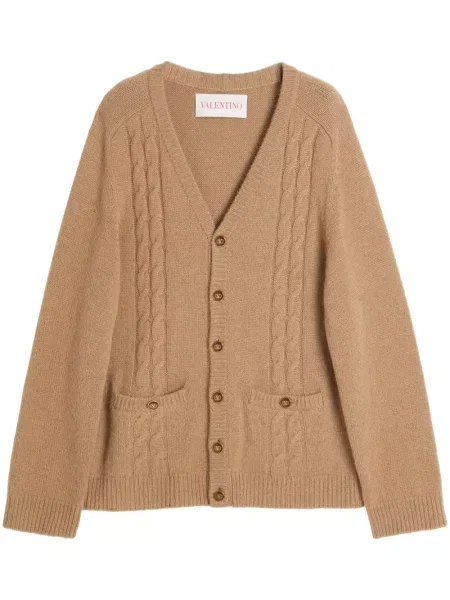 Kardigan Valentino Garavani z dekoltem w serek