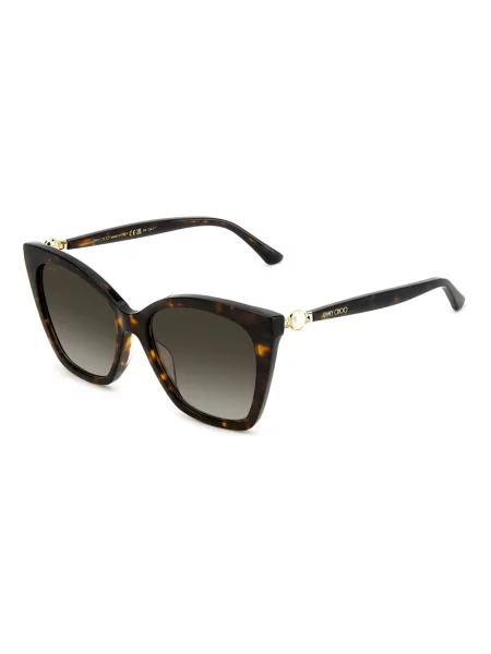 Okulary przeciwsłoneczne Jimmy Choo Eyewear brązowe