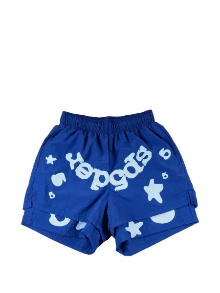 Pantaloni scurți Sp5der albastru