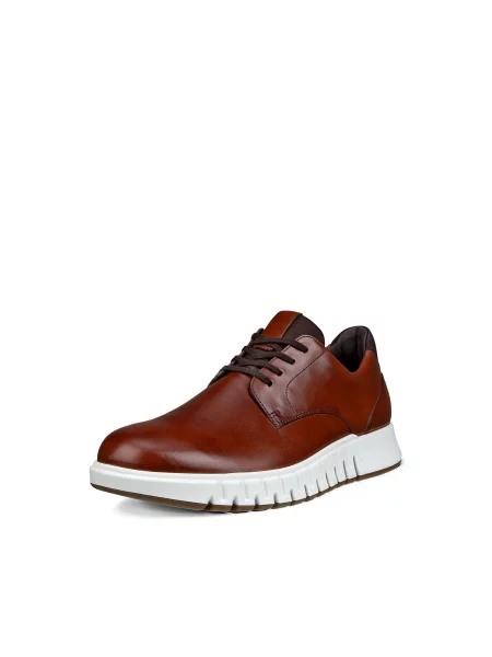 ECCO Šnurovacie topánky Gruuv Studio koňaková