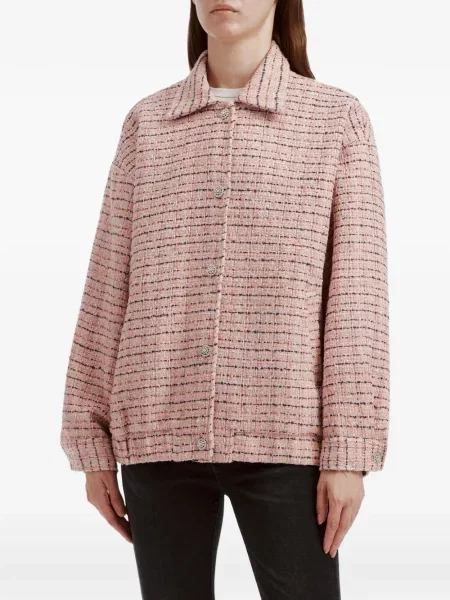 Geacă B+ab din tweed roz