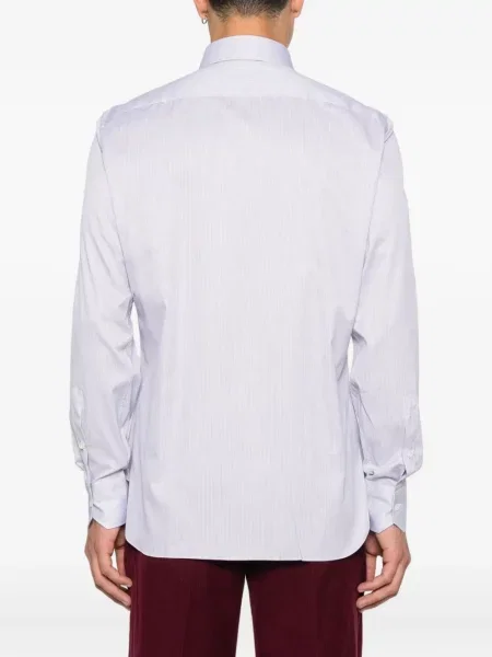 Cămașă Zegna cu dungi albastru