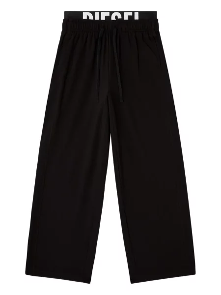 Pantaloni Diesel cu imagine negru