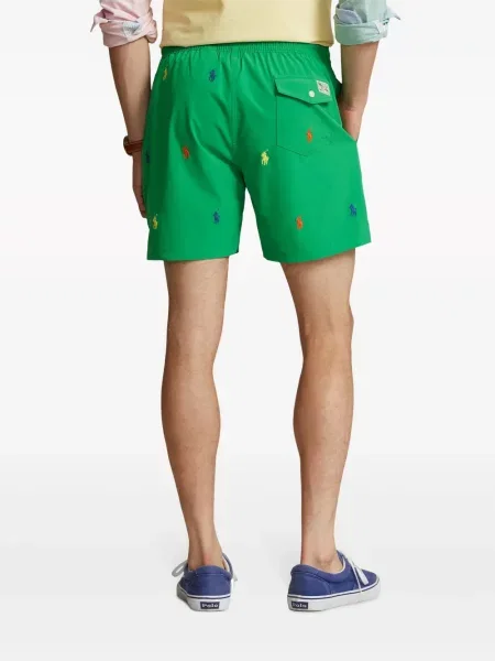 Hlače Polo Ralph Lauren s vezom s cvjetnim printom s vezicama plava