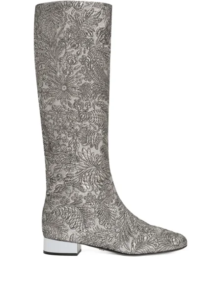 Botine Dolce & Gabbana argintiu
