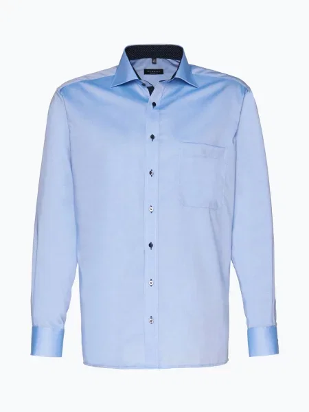 Eterna Comfort Fit Koszula niewymagająca prasowania Mężczyźni Comfort Fit 40 niebieski