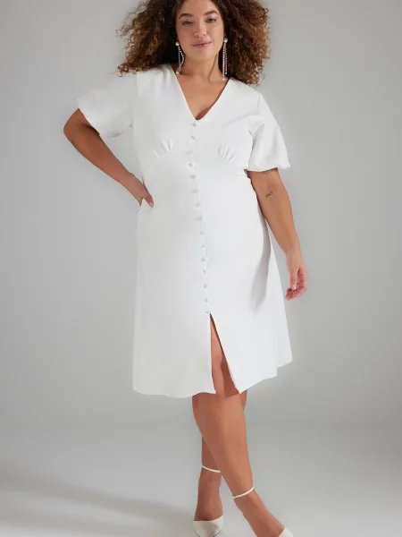 Rochie midi Trendyol țesută gri