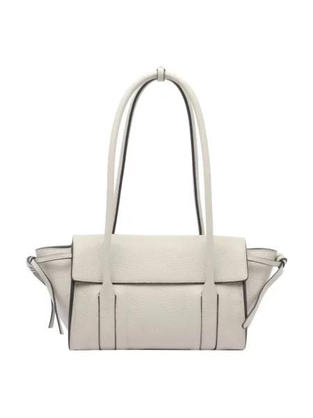 Torebka Mulberry skórzana biała