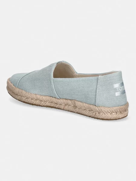 Toms espadrilles női ALPARGATA ROPE kék