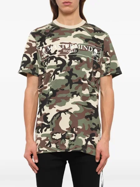 Tricou Mastermind Japan cu imagine verde