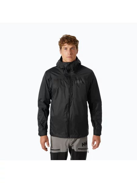 Bunda do deště Helly Hansen Verglas 2L Shell black černá