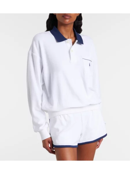 Frotir polo majica Polo Ralph Lauren bela