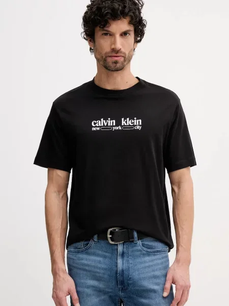 Calvin Klein Jeans tričko čierna
