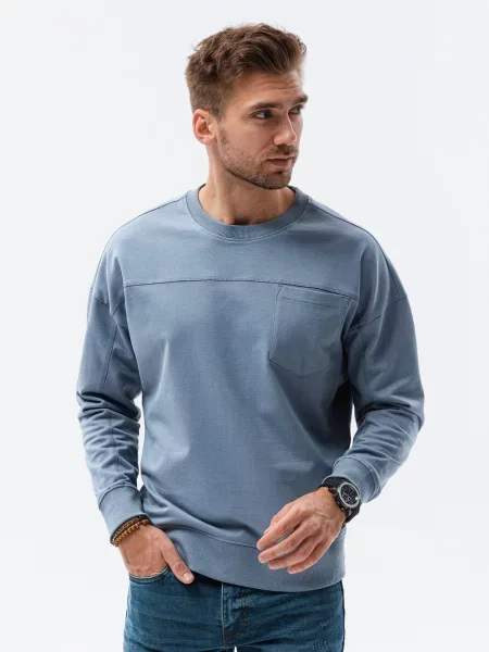 Pulover Ombre albastru