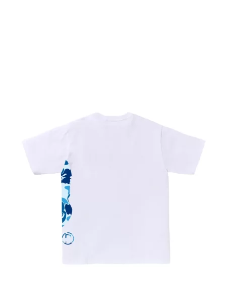Μπλούζα A Bathing Ape® με σχέδιο παραλλαγής λευκό