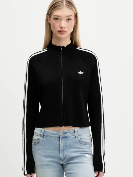 Adidas Originals kardigan Slim Knit Tt czarny