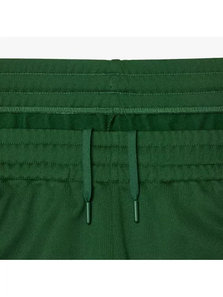 Lacoste Spodnie Dresowe Z Nadrukiem Regular Fit zielone