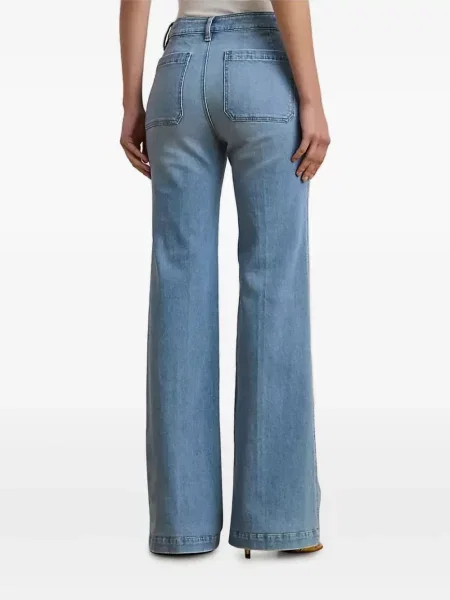 Magas derekú farmerek Lauren Ralph Lauren kék