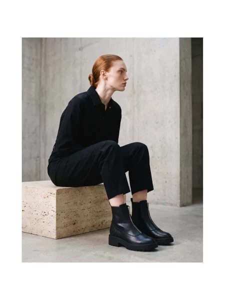 Členkové čižmy Nae Vegan Shoes čierna