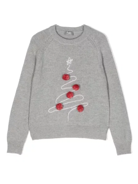 Bluza dziecięca Il Gufo szara