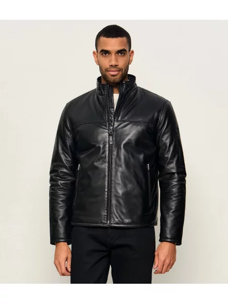 Joop! Geacă de piele Bando negru