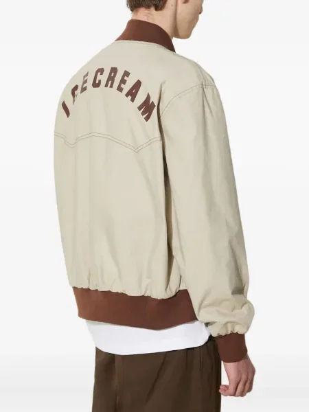 Geacă bomber Icecream cu broderie