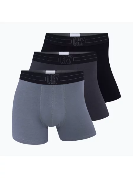 Boxeri pentru bărbați Basic Trunk 3 multicolour pairs