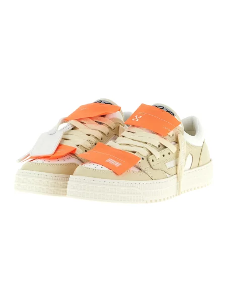 Sneakersy Off-white skórzane białe