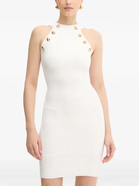 Rochie mini Marciano de costum alb