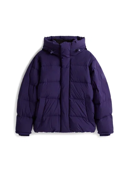 Tommy Jeans Zimná bunda tmavofialová