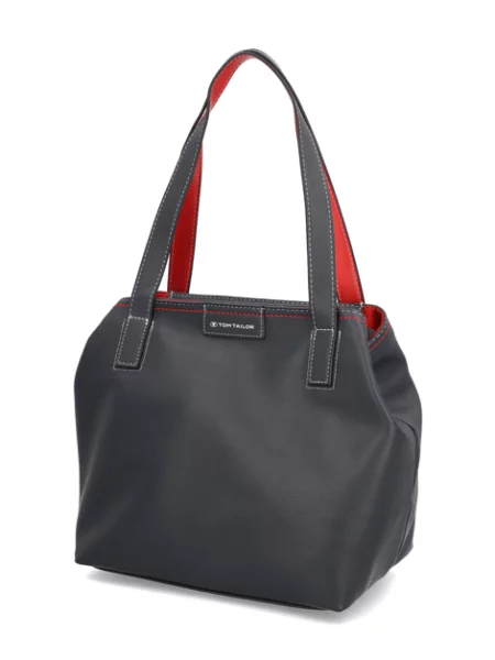 Tom Tailor kabelka Shopper modrá