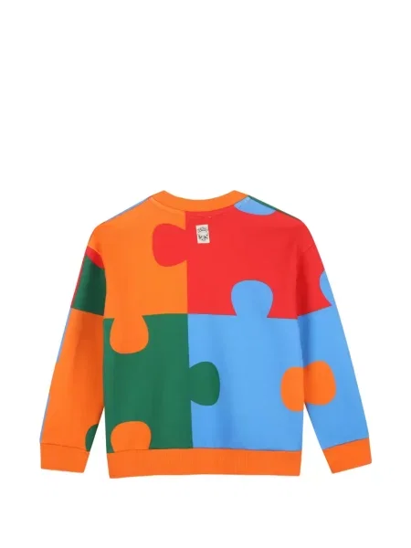 Bluza dziecięca Kenzo pomarańczowa