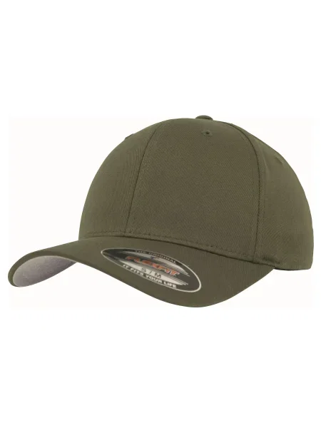 Czapka baseballowa dla dzieci Flexfit Wooly Comber zielona