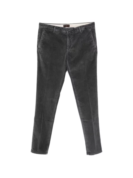 Pantaloni Incotex de catifea cord gri