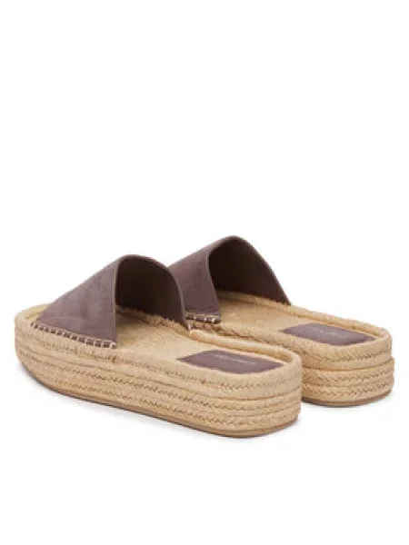 Espadrilles Calvin Klein Flatf Espa Mule Nub Mg barna