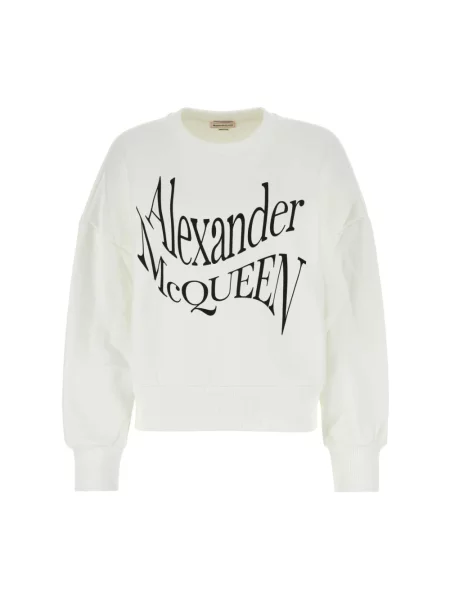 Bluza Alexander Mcqueen biała