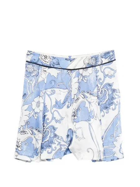 Pantaloni scurți Jucca cu model floral cu imagine alb
