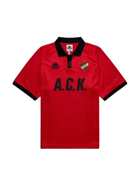 Koszulka polo Kappa czerwona
