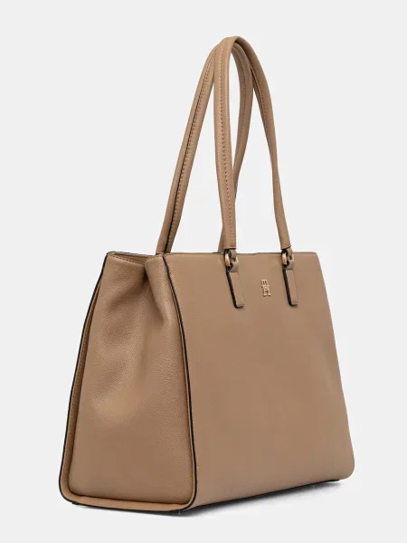 Tommy Hilfiger Geantă shopper TH DAILY maro