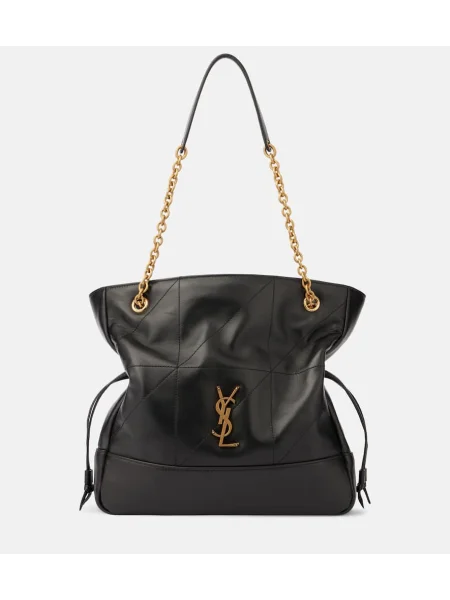 Geanta de piele Saint Laurent din piele negru
